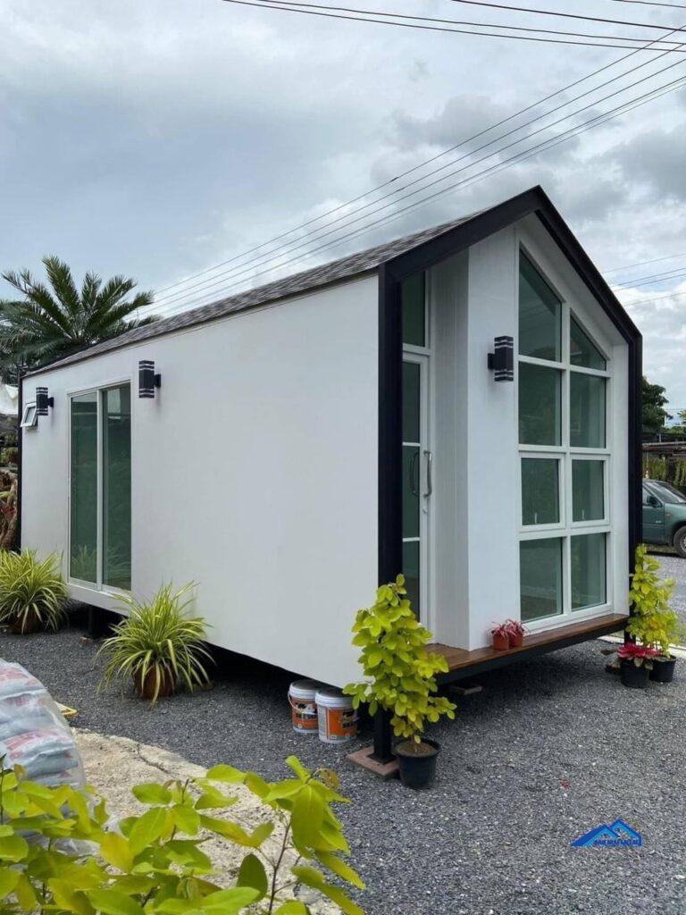 nhà khung thép tiền chế