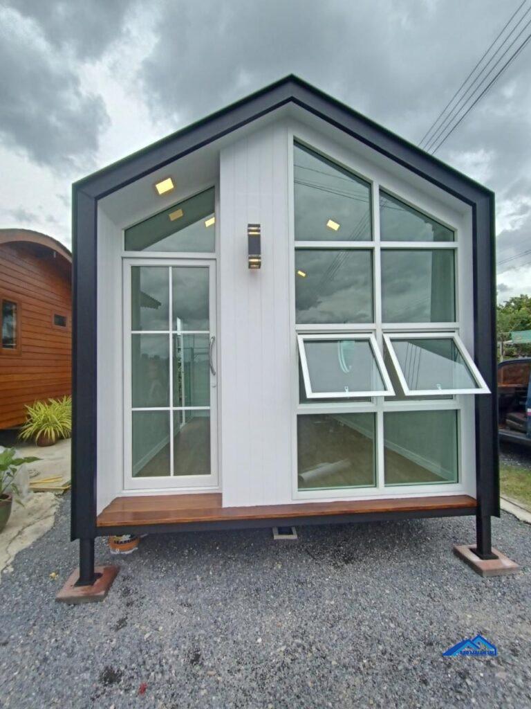 nhà khung thép tiền chế