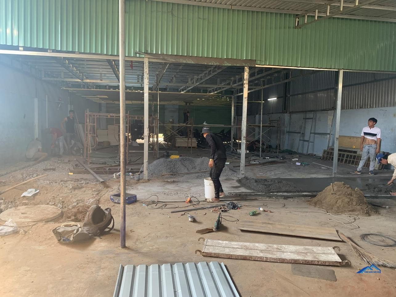 nhà thầu xây dựng nhà xưởng