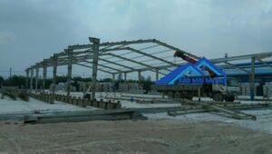 xây dựng nhà xưởng tại long an
