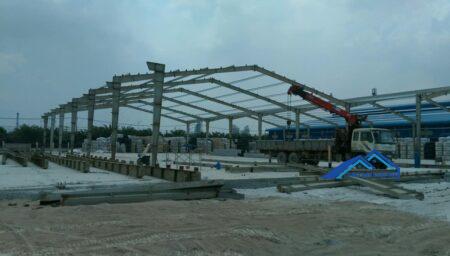 xây dựng nhà xưởng tại long an