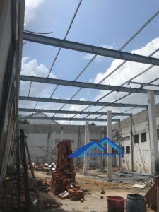 xây dựng nhà xưởng tiền chế tại long an